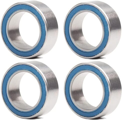4 قطعة 3803-2RS ماكس تحمل 17x26x10 مللي متر صف مزدوج كامل كرات دراجة تعليق محور إصلاح أجزاء 3803 2RS ​​الكرات in Kuwait