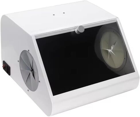 Dental Dust Collector Sandblasting Dust Box Lab Equipment Sandblaster Dentist Tools in Kuwait