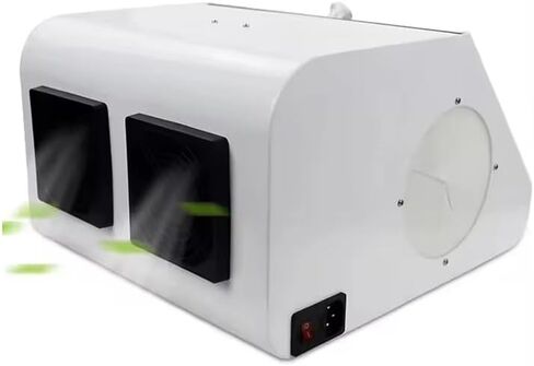 Dental Dust Collector Sandblasting Dust Box Lab Equipment Sandblaster Dentist Tools in Kuwait