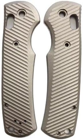 زوج واحد من موازين سبائك الألومنيوم مناسبة لـ Griptilian 550 551، مقبض السفع الرملي، رقعة فارغة ذاتية الصنع للاستبدال in Kuwait