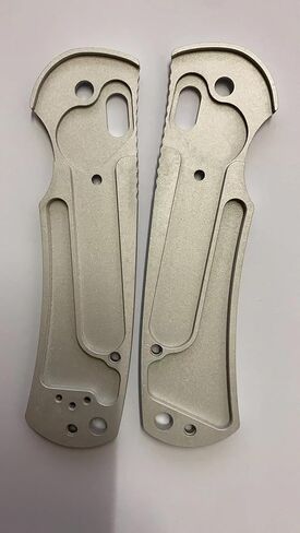 زوج واحد من موازين سبائك الألومنيوم مناسبة لـ Griptilian 550 551، مقبض السفع الرملي، رقعة فارغة ذاتية الصنع للاستبدال in Kuwait