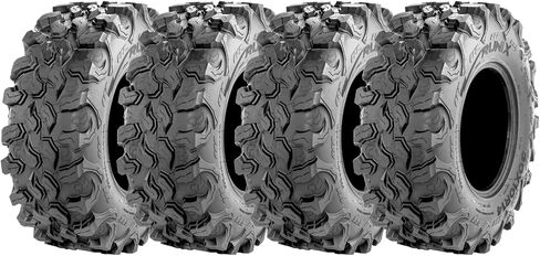 RUNIX UTV SxS Radial Tires, RUNIX ClawTrek, 30X10R14, 30X10-14, Set of 4, Radial Tire, All Terrain, Sand, 8PR, Tubeless in Kuwait