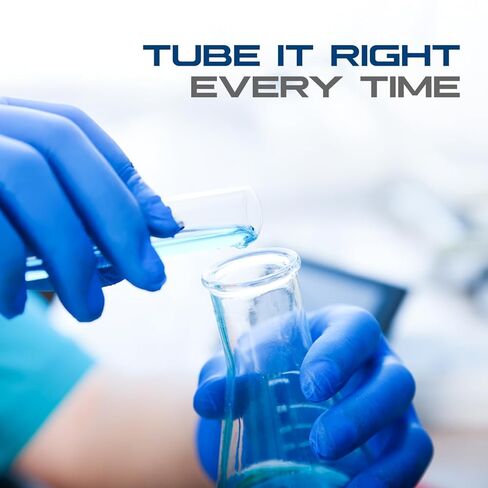 LabChoice Plastic Test Tubes - 1000 Count, 12x75mm Polysterene Test Tube for Centrifugation & Testing - Clear PS Material - Lab Equipment and Supplies in Saudi Arabia