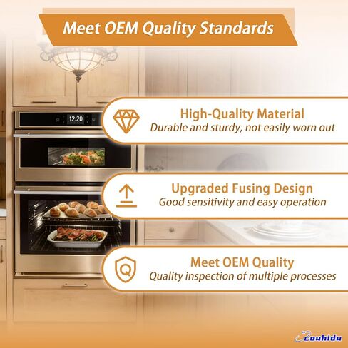 ترقية الصمامات الحرارية W10545255 لموقد فرن دوامة جدار الميكروويف، استبدال WPW10545255 WPW10545255VP W10436434 AP6022801 PS11756138 PS7783660 in Kuwait