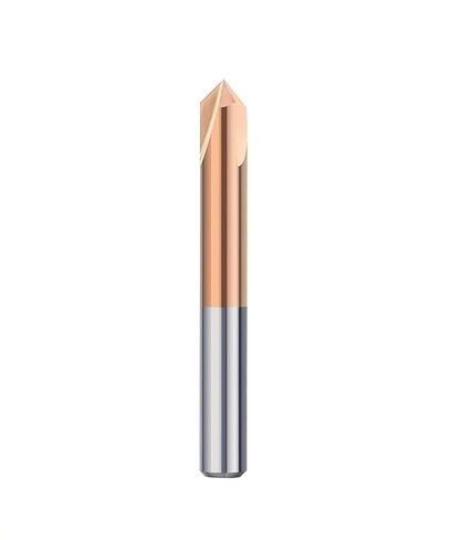 Chamfer End Mill 3 Flutes Carbide Milling Cutter 60/90/120 Degree V Groove CNC Engraving Tool(10xD10x75Lx90D) in Saudi Arabia