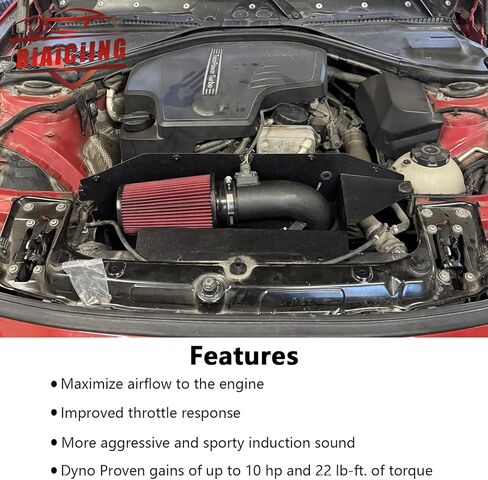 Cold Air Intake Kit with Heat Shield Compatible with 2012-2016 BMW F30 220i 228i 320i 328i 420i 428i N20 N26 2.0T in Kuwait