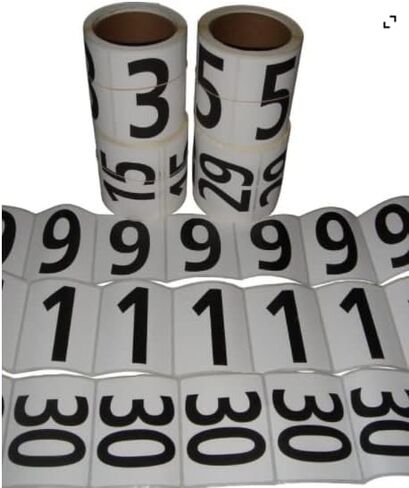 بليزر رياضي للورك رقم 3 - لفة كبيرة مكونة من 250 **تظهر الصورة خيارات الأرقام، هذه لفة واحدة من اختيارك من #** in Kuwait