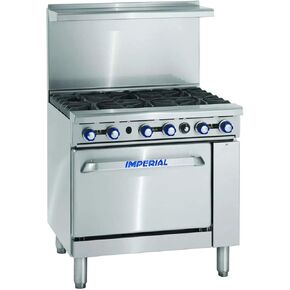 IMPERIAL Cooking Equip. Natural Gas 36 inch Restaurant Range in Kuwait