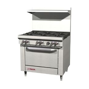 NEW SOUTHBEND 6 BURNER 36" GAS RANGE STOVE 1 OVEN S36D in Saudi Arabia