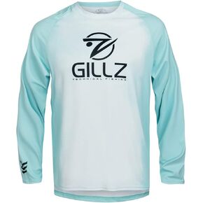 Gillz Contender Series GWS UV Long Sleeve T-Shirt - Glacier Gray in Kuwait