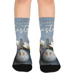 جوارب أرنب عيد الفصح الريفية للمشي لمسافات طويلة - جوارب شتوية حرارية سميكة دافئة للأولاد والبنات للمدرسة، والارتداء اليومي والأنشطة الخارجية in Kuwait