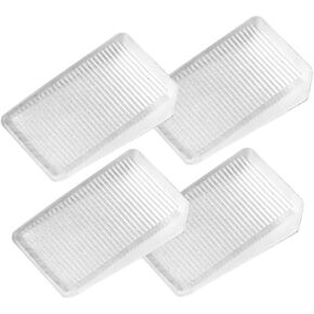 Holibanna 4Pcs Leveling Shims for Furniture Wedges for Uneven Floors Durable Table Levelers for Chairs Tables Cabinets Non Slip Design to Prevent Wobbling in Kuwait