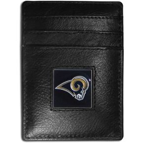Siskiyou Sports Leather Money Clip/Cardholder Packaged in Gift Box in Kuwait
