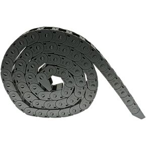 سحب الكابل 5x5 7x7 10x10 10x15 10x20 10x30 L1000mm حامل سلك سلسلة مع موصلات نهاية لنقش الطابعة ثلاثية الأبعاد CNC Voron (R28، 10x40 غير مفتوح) in Kuwait