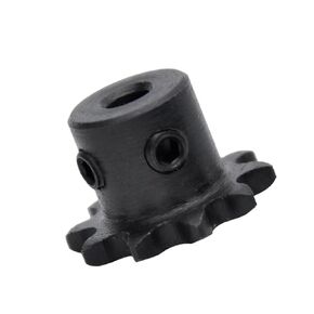 ترس ترس محرك ثقيل من الفولاذ 6 مم 8 مم 10 مم 12 مم 15 مم 04C 2 نقطة 20 أسنان سلسلة تروس عجلة ضرس صناعية مع سلك علوي (8 مم) in Kuwait