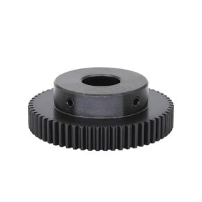 Steel Heavy Duty Motor Pinion Gear 1M 62-70T Carbon Steel High Frequency Quenching Teeth Gear Bore 8-15mm(1M65T - Bore 10 mm) in Saudi Arabia