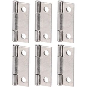 10Pcs Marine Cabinet Door Hinges - 1in 4 Hole Butt Hinges, Foldable Stainless Steel in Kuwait