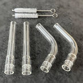 أنابيب الكيمياء الزجاجية أنابيب البورسليكات الزجاجية 110 مم (4 قطع) in Kuwait