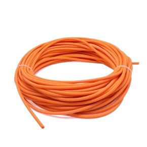 Rubber Hollow Tubes,1pc Green/Orange/Black High-Purity Latex Material Tubing, 10meters Length Rubber Hoses for Experiment(Red,10METERS*3MM*6MM)(Green,10METERS*1.8MM*4.2MM) in Kuwait
