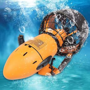 Advanced Underwater Sea Scooter, Dual-Power Diving Thruster with Rechargeable Battery, 20 Meters Operating Depth & Corrosion-Resistant Build for Saltwater Activities in Kuwait