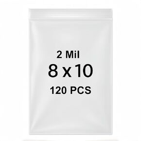 200 قطعة من أكياس البلاستيك الصغيرة مقاس 12.7 × 12.7 سم، بسُمك 2 مل، حقيبة بسحاب، حقائب مجوهرات شفافة صغيرة، حقائب مع حقيبة بسحاب قابلة للإغلاق للأعمال الصغيرة، الفيتامينات اليومية، المجوهرات، الحلوى in Kuwait