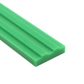 1 قطعة T-شكل صف مزدوج سلسلة دليل السكك الحديدية البولي ايثيلين UPE المسار النايلون مقاومة للاهتراء دعم قطاع ل 06B-2 08B-2 10A-2 12A-2(06B-2) in Kuwait