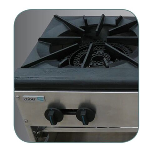 Asber AESP-18-2 NG 18" Stock Pot Range, Natural Gas in Saudi Arabia