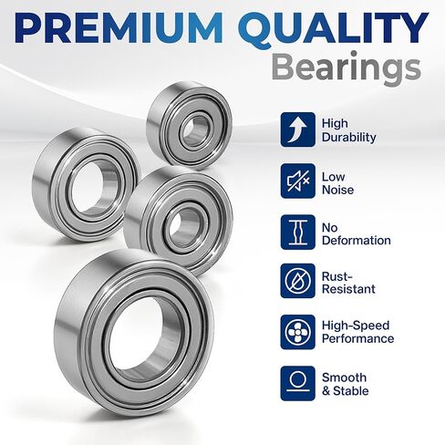 Replacement Bearing Set Compatible for KUPA Upower UP200 UG12, Professional Nail Drill Handpiece Parts in Kuwait