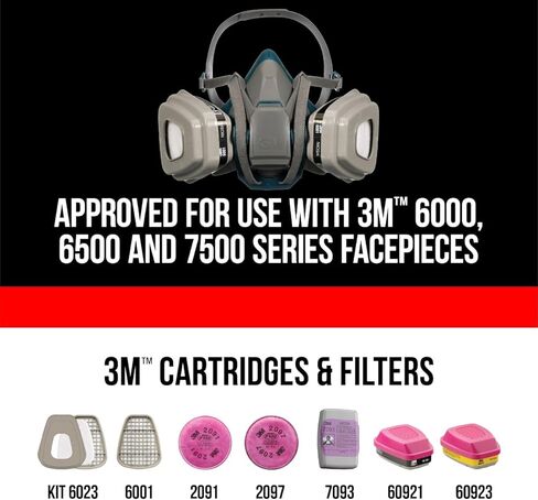 3M™ Particulate Filter 5P71P P95, 3 pairs per pack in Saudi Arabia