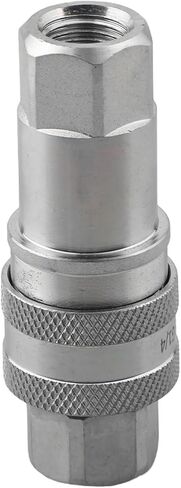 1Set Hydraulic Quick Connect Coupler For G1/4 Female Pipe Connect Hydraulic Tools Fittings Carbon Steel Connect in Saudi Arabia