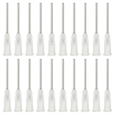 PATIKIL Blunt Tip Dispensing Needles 1 Inch, 100 Pcs 16G Industrial Liquid Dispenser Needle with Lure Lock for Refilling Liquid Inks Adhesive Glue in Saudi Arabia