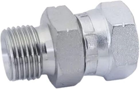 2B/2B9 الأنابيب البريطانية G موضوع مستقيم 1/8 "1/4" 3/8 "1/2" BSPT 60 درجة مخروط مستقيم الكوع أنبوب زيت هيدروليكي مشترك (2B9,1/4") in Saudi Arabia