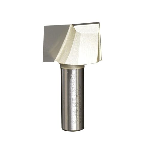 Arden 2 Flutes Carbide Bottom Cleaning Router Bit Woodworking Flat Bottom Slotting Carving CNC Tool for Plywood MDF Solid Wood(12.7x22.2) in Saudi Arabia