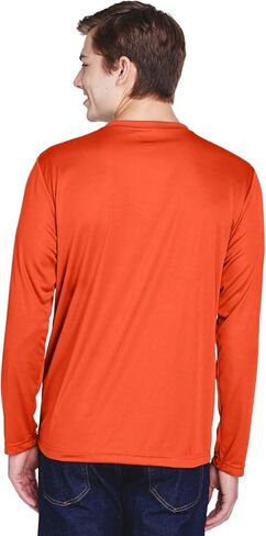 Team 365 Men's Zone Performance Long-Sleeve T-Shirt 2XL SPORT ORANGE in Saudi Arabia