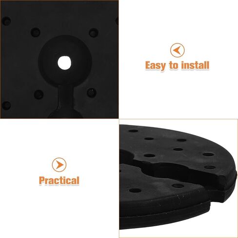 POPETPOP Heavy Duty Plastic Lamp Base Weight Sturdy Table and Floor Lamp Chassis Counterweight for Stability Corrosion Resistant Accessory in Saudi Arabia