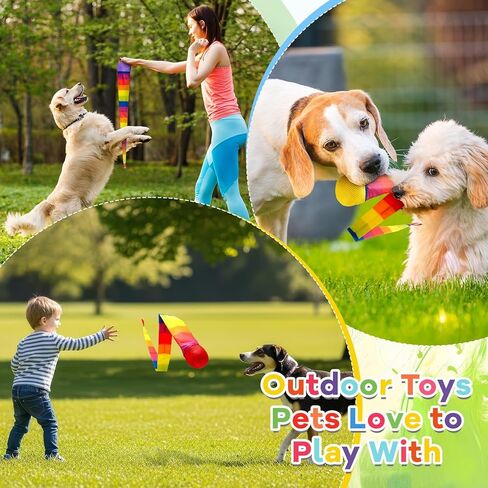 18 قطعة من كرات الرمي والالتقاط مقاس 37.4 بوصة مع ذيل قوس قزح، كرات مذنب رياضية ناعمة، ألعاب ملونة كبيرة الحجم للأطفال والكبار، معدات بدنية للأماكن المغلقة والمفتوحة، والفصول المدرسية، وألعاب الشاطئ الممتعة in Kuwait