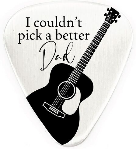 SM Design Musician Guitar Pick Couldn't Pick A Better Grandpa Guitar Pick for Grandpa Gift Birthday Gift Pregnancy Reveal for Grandpa Stocking Stuffer for Grandpa (Grandpa) in Saudi Arabia