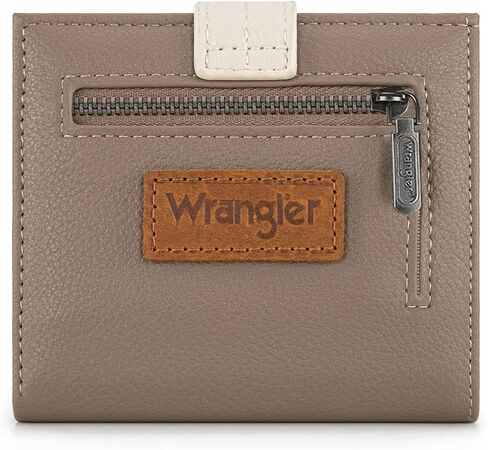 Montana West X Wrangler Womens Small Wallet Bifold Pitch Wallet for Girls RFID Money Protecters with Zipper Coin Pocket WG216-W065TN in Saudi Arabia
