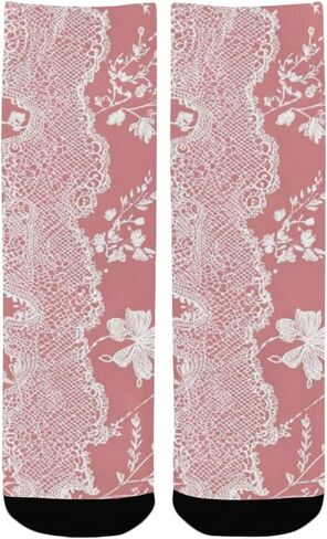 جوارب ناعمة للمشي لمسافات طويلة باللون الوردي المتوهج - جوارب شتوية حرارية سميكة دافئة للأطفال الصغار للأولاد والبنات للمدرسة، والارتداء اليومي والأنشطة الخارجية in Kuwait