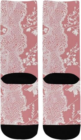 جوارب ناعمة للمشي لمسافات طويلة باللون الوردي المتوهج - جوارب شتوية حرارية سميكة دافئة للأطفال الصغار للأولاد والبنات للمدرسة، والارتداء اليومي والأنشطة الخارجية in Kuwait