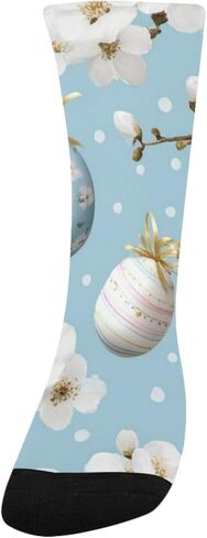 جوارب Cherry Blossom لعيد الفصح للمشي لمسافات طويلة - جوارب شتوية سميكة دافئة للأولاد والبنات الصغار للمدرسة، والارتداء اليومي والأنشطة الخارجية in Kuwait