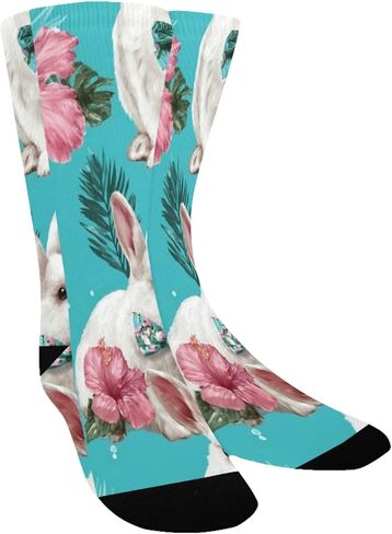 جوارب أرنب زرقاء للمشي لمسافات طويلة - جوارب شتوية حرارية سميكة دافئة للأطفال الصغار للأولاد والبنات للمدرسة، والارتداء اليومي والأنشطة الخارجية in Kuwait