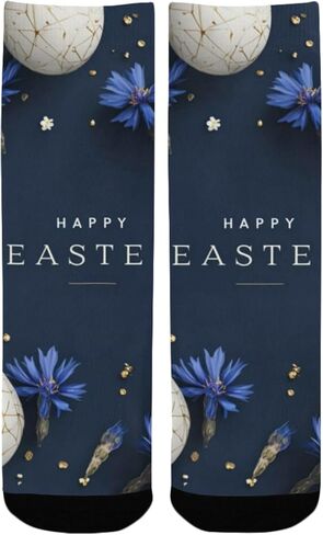 جوارب Kintsugi لبيض عيد الفصح للمشي لمسافات طويلة - جوارب شتوية حرارية سميكة دافئة للأولاد والبنات للمدرسة، والارتداء اليومي والأنشطة الخارجية in Kuwait