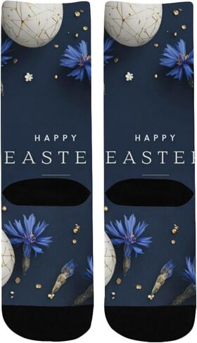 جوارب Kintsugi لبيض عيد الفصح للمشي لمسافات طويلة - جوارب شتوية حرارية سميكة دافئة للأولاد والبنات للمدرسة، والارتداء اليومي والأنشطة الخارجية in Kuwait