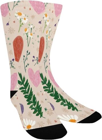 جوارب هارتس ريد بلوم للمشي لمسافات طويلة - جوارب شتوية حرارية سميكة دافئة للأطفال الصغار للأولاد والبنات للمدرسة، والارتداء اليومي والأنشطة الخارجية in Kuwait