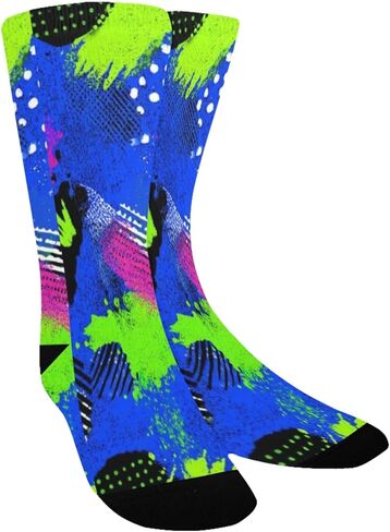 جوارب للتنزه سيرًا على الأقدام بتصميم نيون داش - جوارب شتوية حرارية سميكة دافئة للأولاد والبنات الصغار للمدرسة، والارتداء اليومي والأنشطة الخارجية in Kuwait