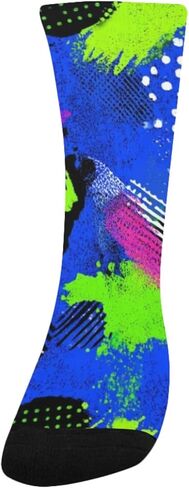 جوارب للتنزه سيرًا على الأقدام بتصميم نيون داش - جوارب شتوية حرارية سميكة دافئة للأولاد والبنات الصغار للمدرسة، والارتداء اليومي والأنشطة الخارجية in Kuwait