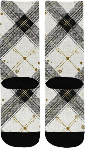 جوارب منقوشة Sark Pinecone للمشي لمسافات طويلة - جوارب شتوية حرارية سميكة دافئة للأولاد والبنات للمدرسة، والارتداء اليومي والأنشطة الخارجية in Kuwait