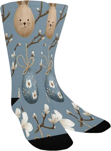 جوارب المشي لمسافات طويلة على شكل بيضة عيد الفصح من ماجنوليا - جوارب شتوية حرارية سميكة دافئة للأولاد والبنات للمدرسة، والارتداء اليومي والأنشطة الخارجية in Kuwait