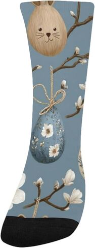 جوارب المشي لمسافات طويلة على شكل بيضة عيد الفصح من ماجنوليا - جوارب شتوية حرارية سميكة دافئة للأولاد والبنات للمدرسة، والارتداء اليومي والأنشطة الخارجية in Kuwait